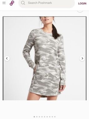 Athleta camo dress